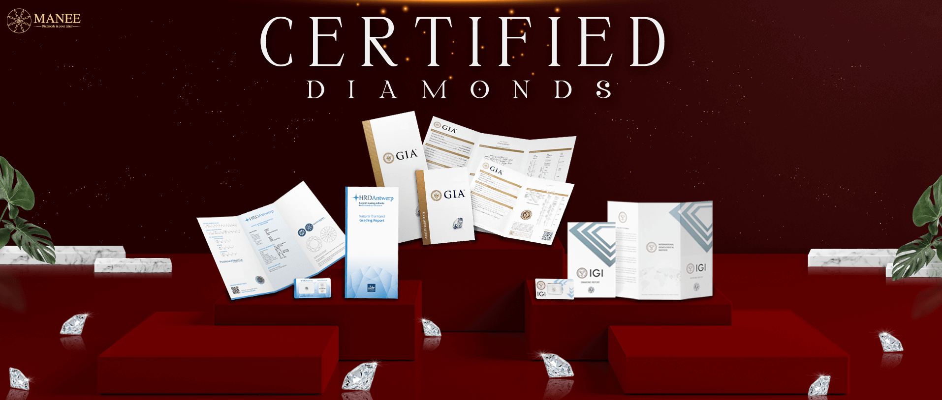 GIA Certified Diamonds Online by Diamonds By Manee