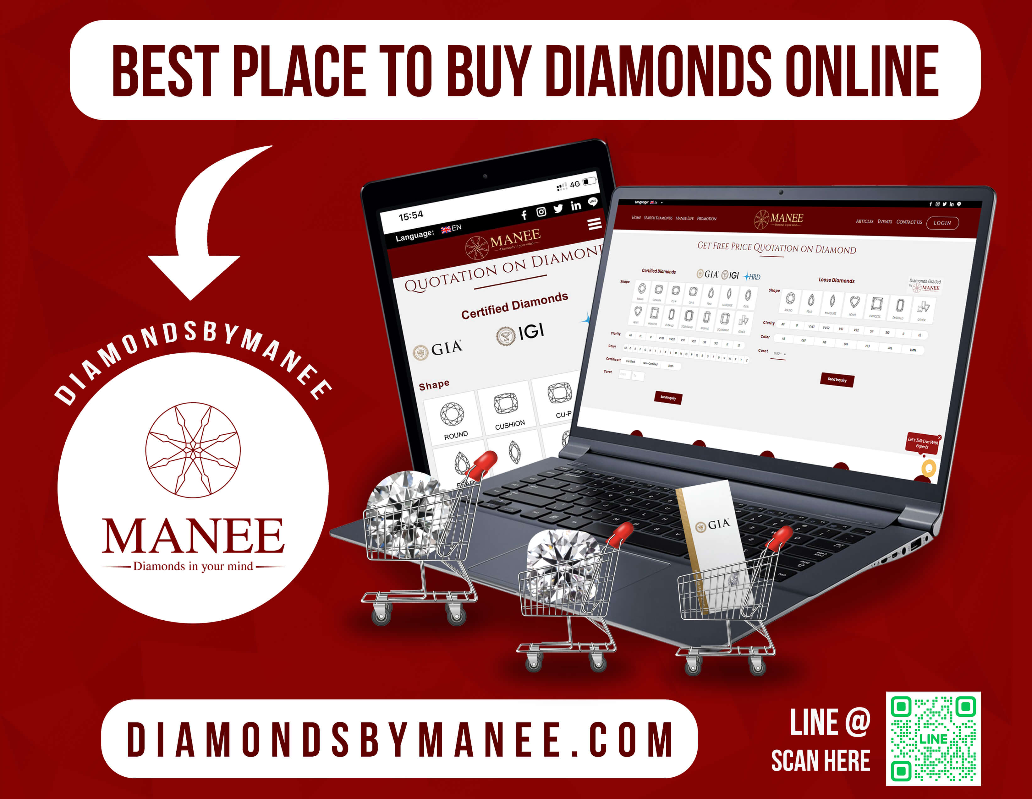 Buy Diamonds Online: How to Select the Right Retailer for You