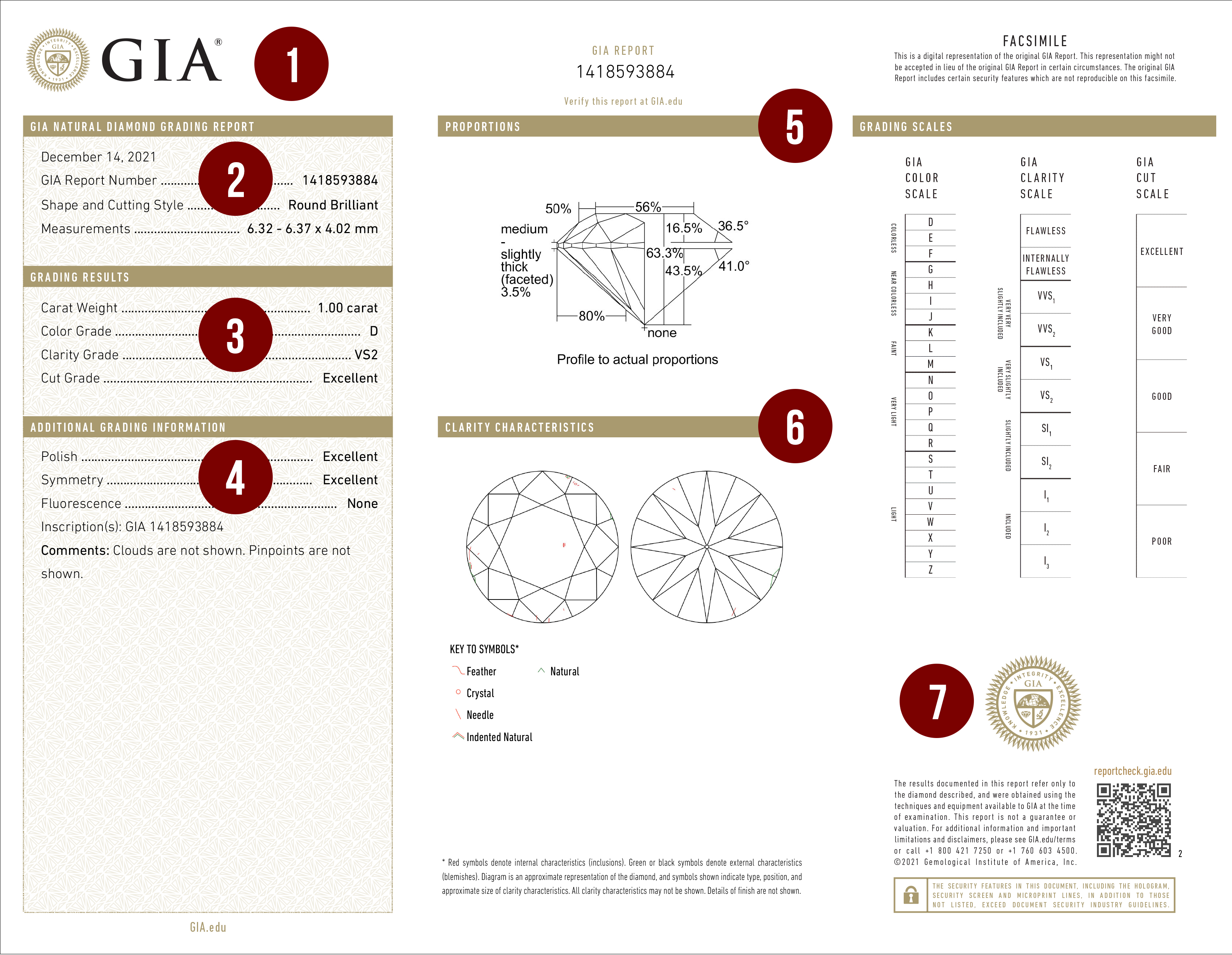 Diamond Quality Guide: How To Buy The 4 C's Diamonds. – Noray Designs